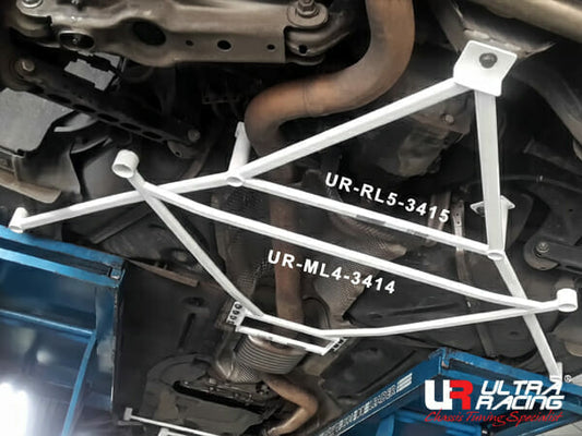 BMW E84 (X1) 2.0 4WD 09-15 UltraRacing 5-Point Rear Lower Bar (3415)