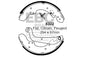 6322 - EBC Brake Shoes; Rear