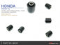 Front Lower Arm Bushing Honda City, Fit