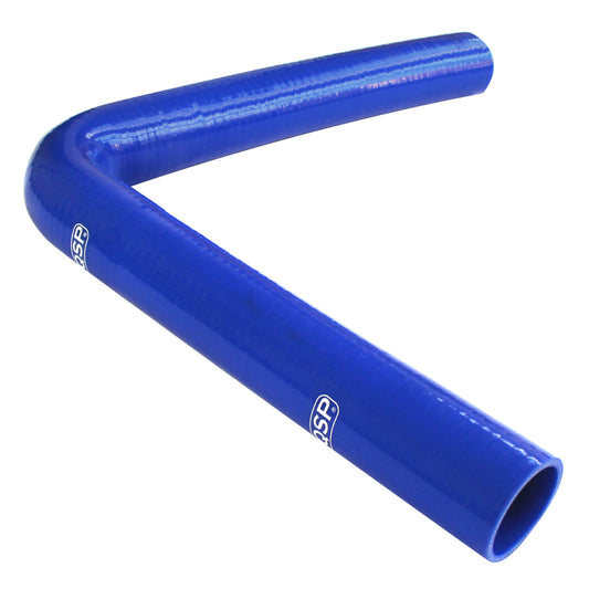 Silicone hose XL - 90° bend - 30 mm - Blue