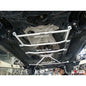 Mazda 2 (DJ) 1.5 14+/CX-3 1.5D/2.0 16+ 2WD UltraRacing 2-Point Mid Lower Brace (3144)