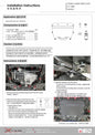Front Lower Skid Plate Toyota Yaris / vitz