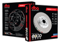 DBA5046BLKS - 5000 Series T3 Brake Rotor; Front