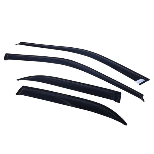 Window Visors Front and Rear Smoke (Civic 91-96 4dr)