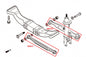 Rear Lateral Front Arm Alfa Romeo 147, 156, GT