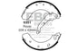 6351 - EBC Brake Shoes; Rear