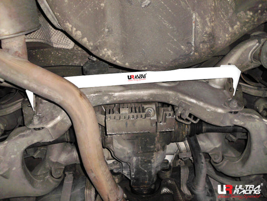 BMW 7-Series E65 735/740 UltraRacing 2P Rear Lower Bar 2057