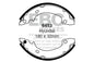 6453 - EBC Brake Shoes; Rear