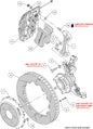 140-14290 - Wilwood Big Brake Kit - Front - 381x32mm Bi-Slotted - AERO6 Anodized