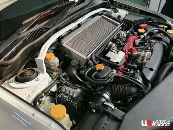 Subaru Impreza (GRB) 2.0T 4WD 07-14 UltraRacing 2-Point Front Upper Strutbar (3490)