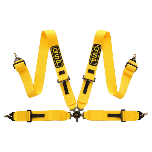 Seat Belt 4-P 3/3 - NON FIA - Yellow