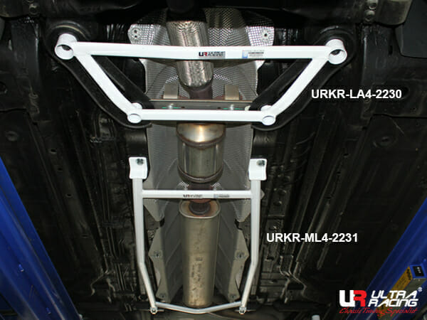 Chevrolet Malibu 2.0D/2.4 2WD 13-15 UltraRacing 4-Point Front Lower Brace (2230)