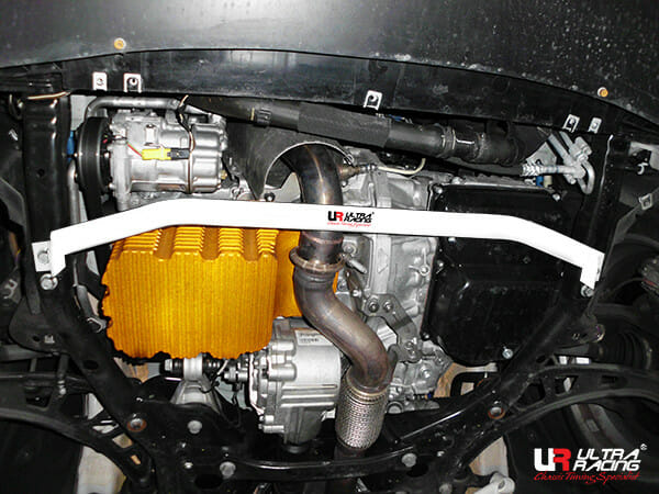 Mini Country Man R60 1.6T 4WD 10-16 UltraRacing 2-Point Front Lower Tiebar (2937)