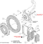 140-15286-R - Wilwood Big Brake Kit - Front - 394x35mm Bi-Slotted - TX6R Red