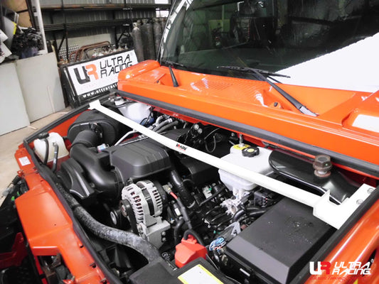 Hummer H2 6.0 03-09 UltraRacing 2P Front Upper Strutbar