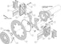 140-14130-D - Wilwood Big Brake Kit - Rear - 286x9mm Cross Drilled - Dynapro Lug Mount Anodized